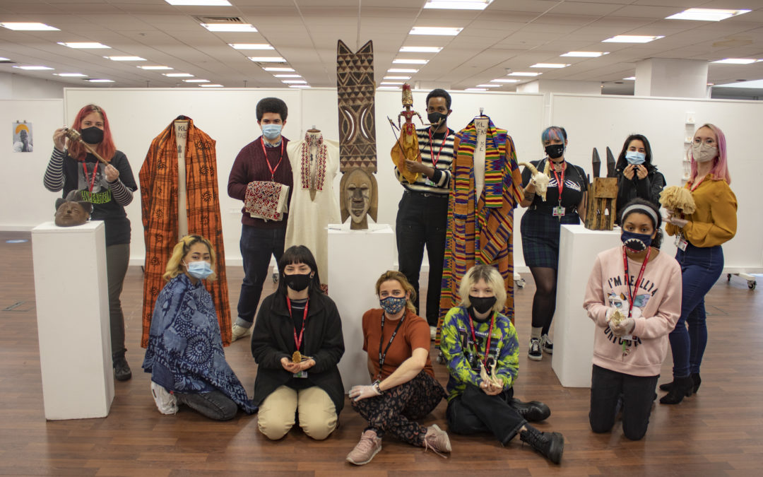 Art and Design Students Develop a Deconstruct Project for Black History Month