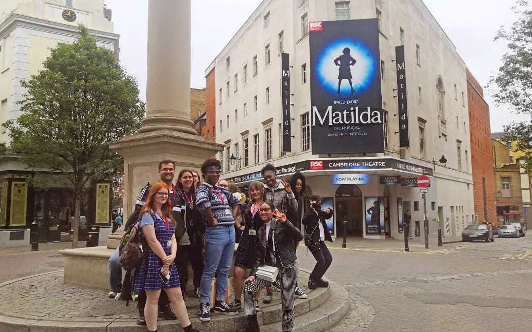 Performing Arts students enjoy Matilda the Musical