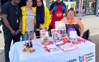 College engages with community at Croydon Food & Music Festival