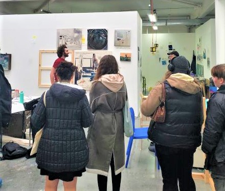 Art and Design Students Visit University of East London