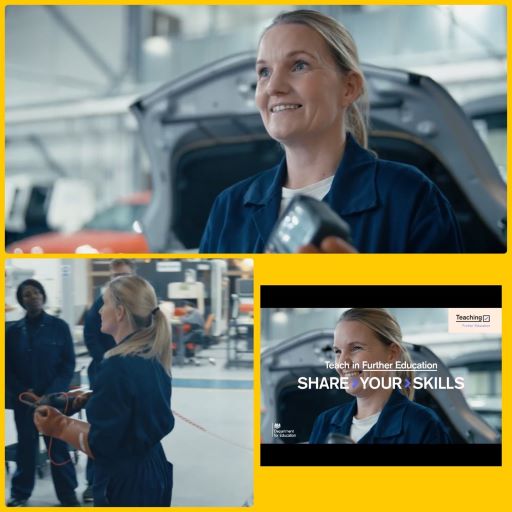 Motor Vehicle Lecturer Appears in Further Education Advert